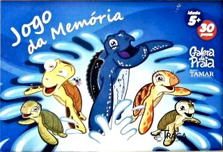 Jogo de Memória Galera da Praia (Possui 30 peças no formato de 5cm x 5)