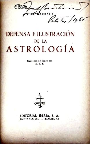 Defensa e Ilustración a la Astrología
