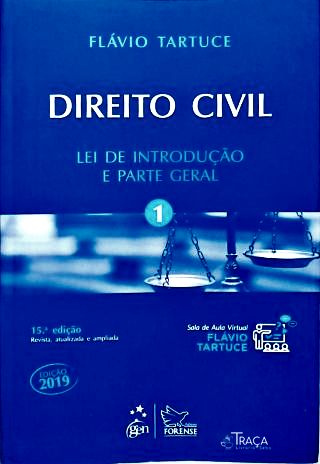 Direito Civil - Vol. 1 (Lei de Introdução e Parte Geral) Autografado