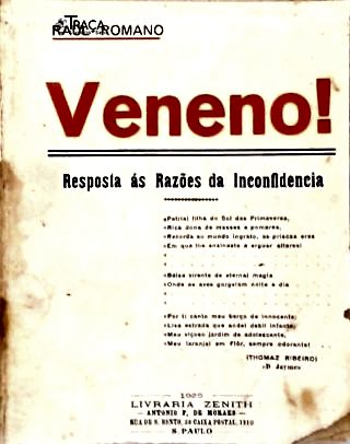Veneno! Resposta às Razões da Inconfidência
