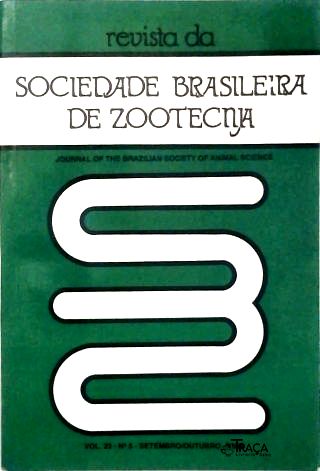 Revista da Sociedade Brasileira de Zootecnia - Vol. nº 23 nº 5