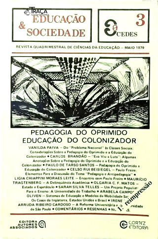 Pedagogia do Oprimido - Educação do Colonizador