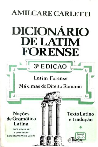 Dicionário de Latim Forense