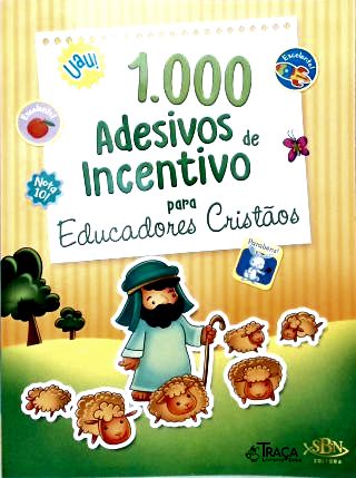 1.000 Adesivos de Incentivo para Educadores Cristãos