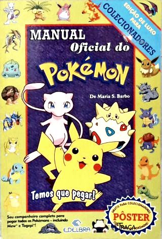 Manual Oficial Do Pokémon (não Inclui Pôster)