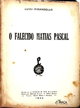 O Falecido Matias Pascal