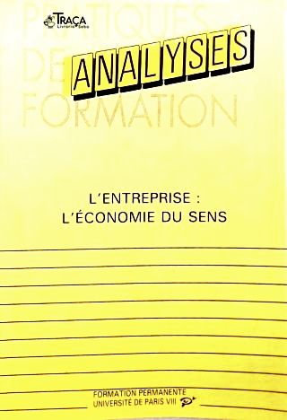 L Enterprise: Léconomie du Sens