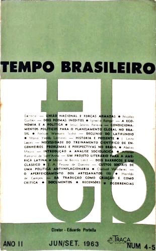 Revista Tempo Brasileiro Nºs 4-5